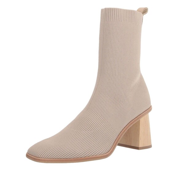 Dolce Vita Shoes - NEW DOLCE VITA ALAYA SAND KNIT HEELS ANKLE BOOTS 9.5 M